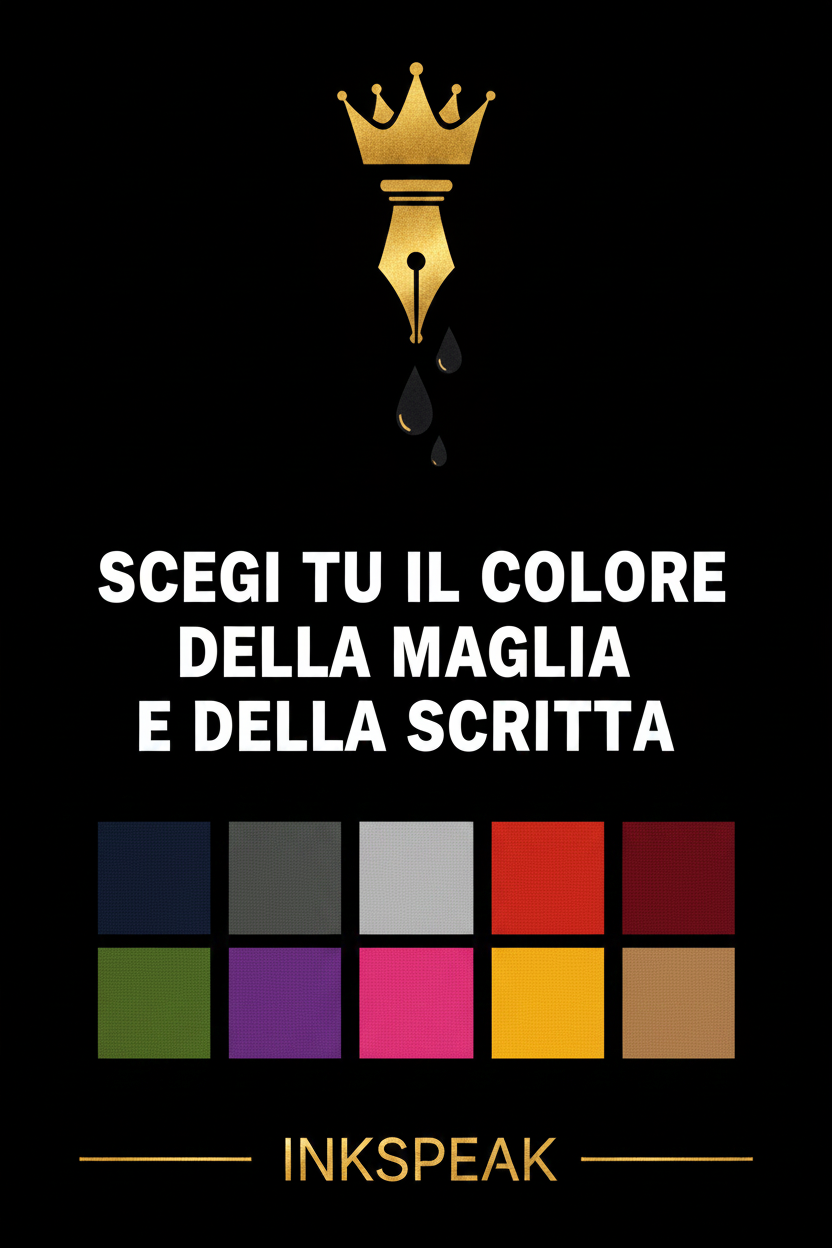 Locandina INKSPEAK - Tavolozza colori